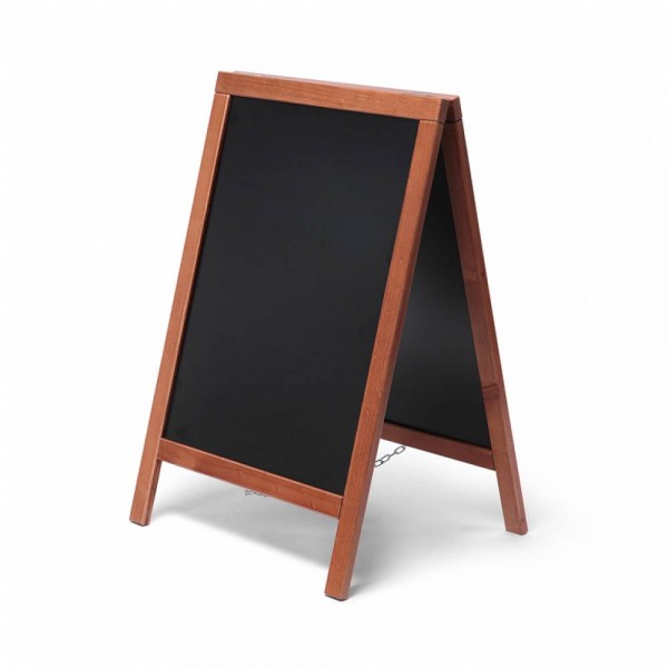Kundenstopper Holz Kreidetafel - Klassik